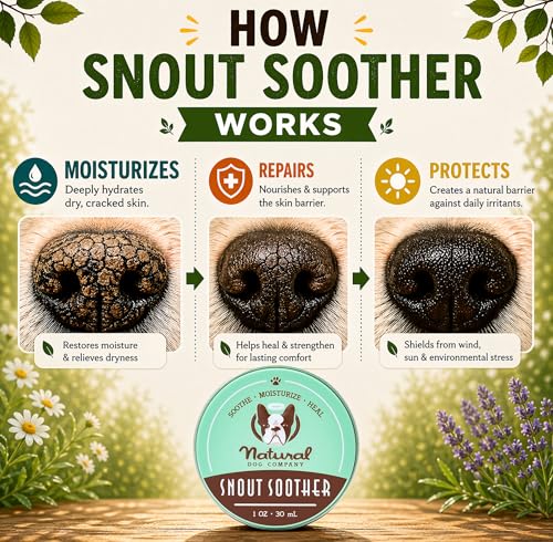 Snout Soother Dog Nose Balm (2 oz Tin)