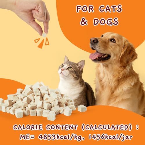 Freeze Dried Chicken Cat & Dog Treats (10.58 Ounce (Pack of 1))