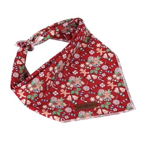 Christmas Dog Bandana (Christmas Ornaments / Small (Pack of 1))