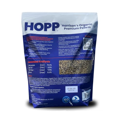Harrison's Organic Premium Pellets HOPP (5 Pound (Pack of 1))