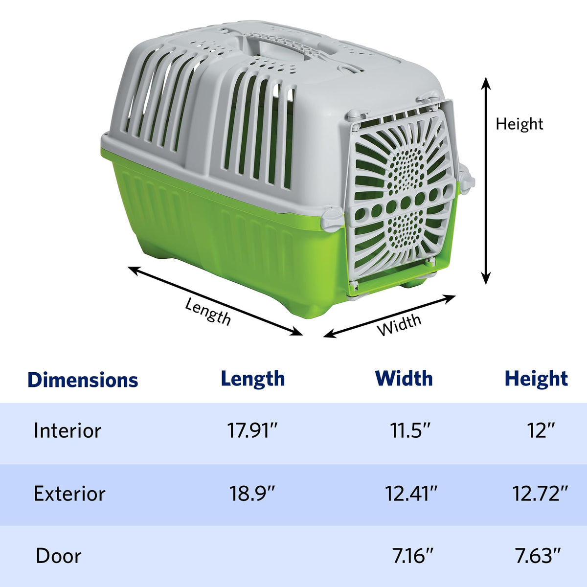 Midwest Homes Spree Travel Carrier (Green)