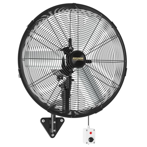 24" Outdoor Wall Mount Fan (24 Inch without Remote)
