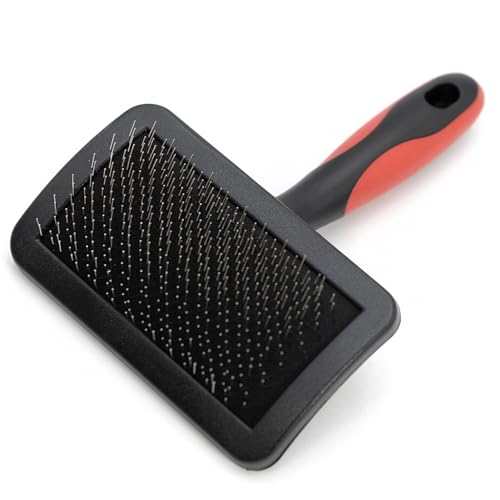 Dual Level Pin Universal Slicker Brush for Dogs (Dual Level Pin / Medium)