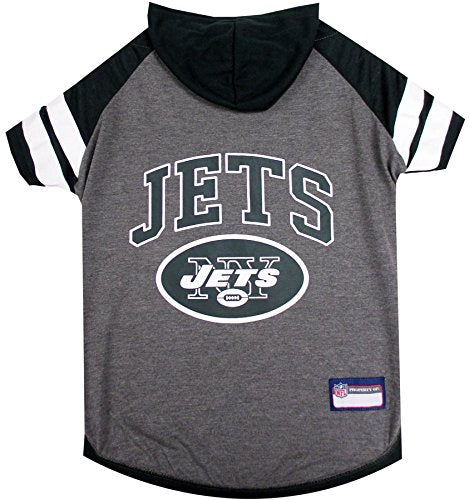 New York Jets Hoodie Tee Shirt (Small / New York Jets)