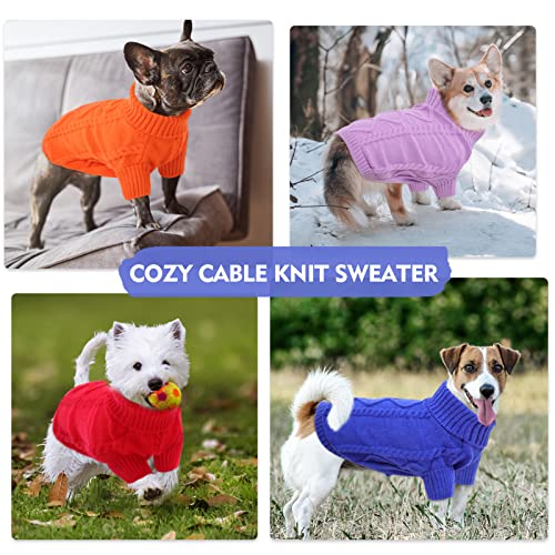 Small Dog Sweater for Small Dogs Boy (X-Small / Royal Blue)