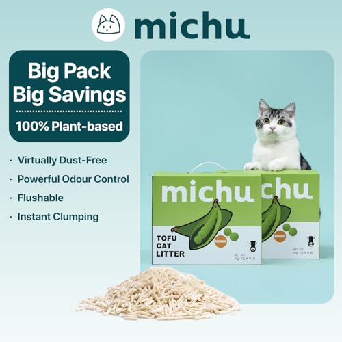 Tofu Cat Litter Gen3 (1 Box=11 Lb)