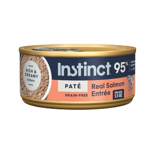 Original Grain Free Real Salmon Recipe Natural Wet Canned Cat Food by Nature's Variety (5.5 Ounce (Pack of 12))