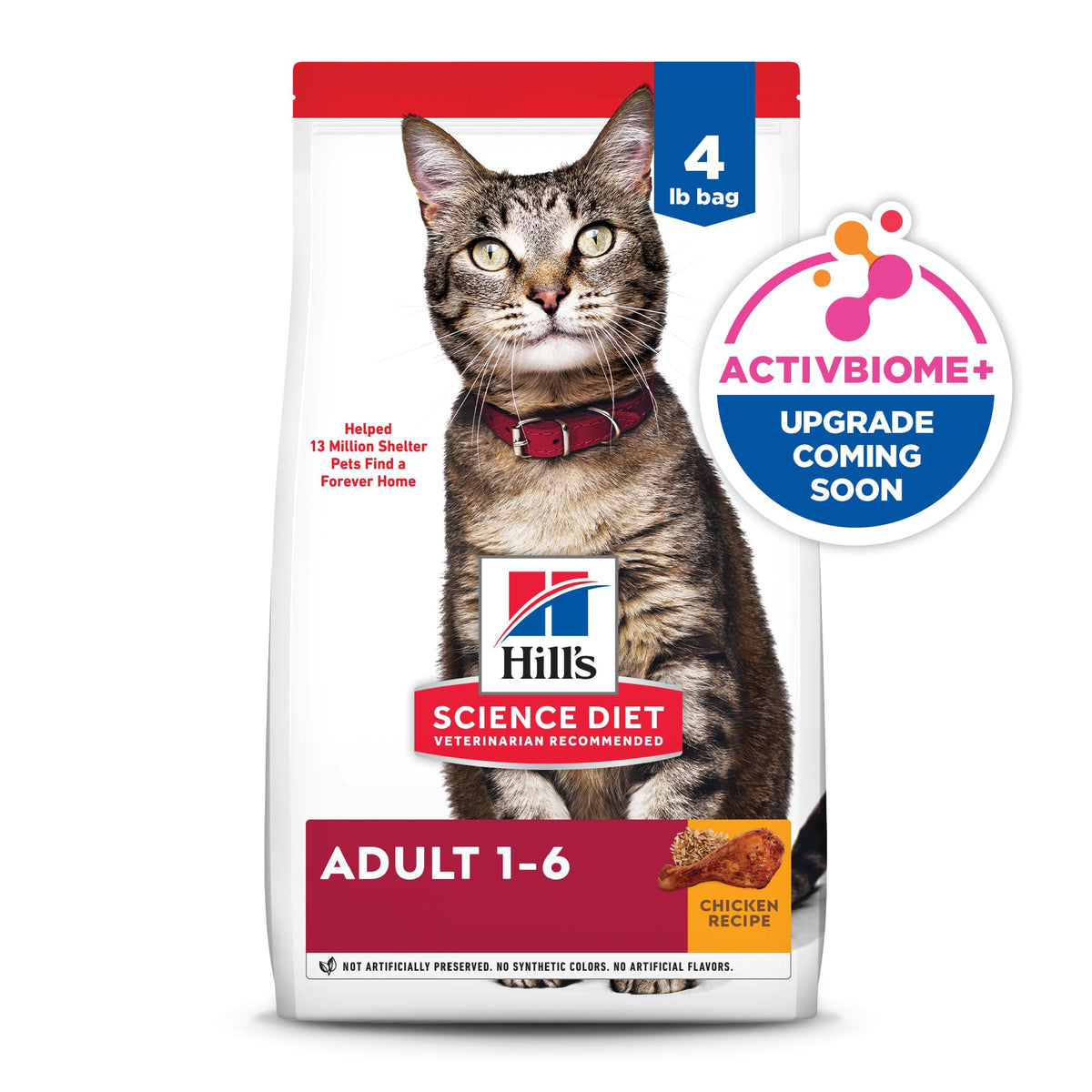 Adult 1 6 Dry Cat Food (4 Pound (Pack of 1))