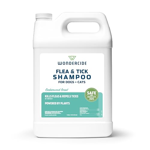 Flea & Tick Shampoo for Dogs and Cats (128 Fl oz)