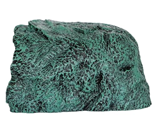 Reptile and Amphibians Rock Hide Cave (Large Size ( Green ))