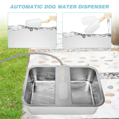 3 Gallon Dog Water Bowl Dispenser (3 Gallons)