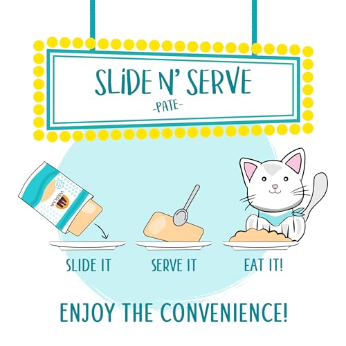 Slide N' Serve Paté Wet Cat Food (2.8 Ounce (Pack of 16))