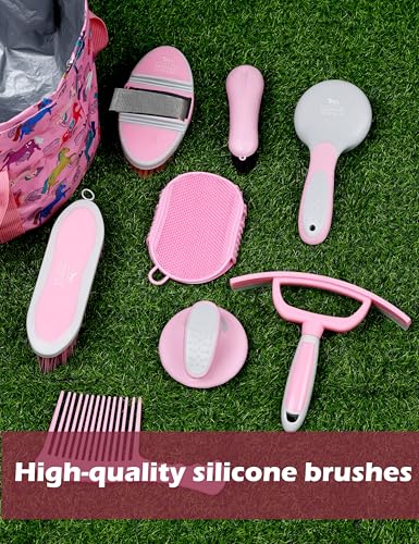 Horse Grooming Kit (Pink)