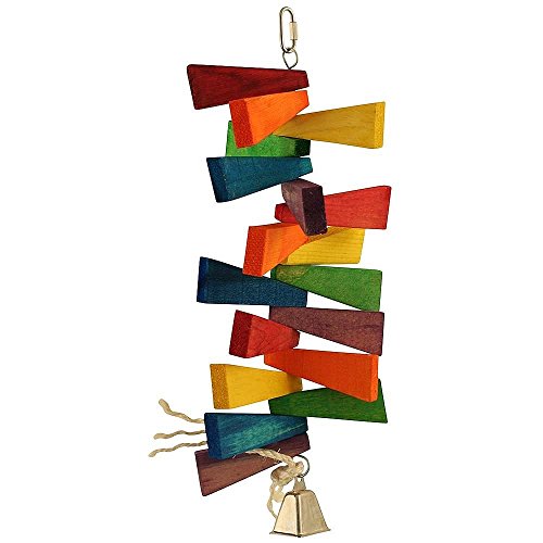 Multi Colored Spinning Shapes Bird Toy