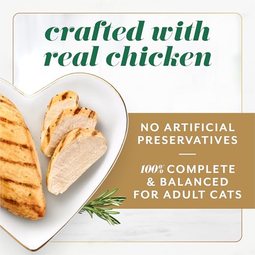 Purina Fancy Feast Gems Chicken Wet Cat Food Variety Box (4 Ounce (Pack of 8))