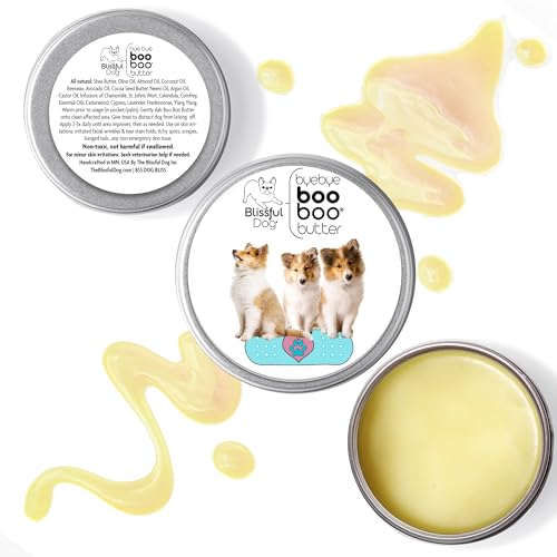 1 oz TIN Shetland Sheepdog Booboo Butter (1 Ounce / Shetland Sheepdog)