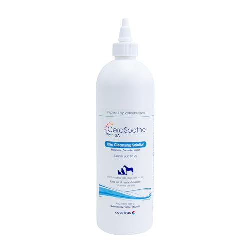 CeraSoothe® SA Ear Cleansing Solution for Dogs (16 oz)