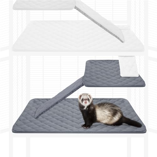 Fitted Fleece Liner Set for Critter Nation 1 (Gray / Single Unit Combo)