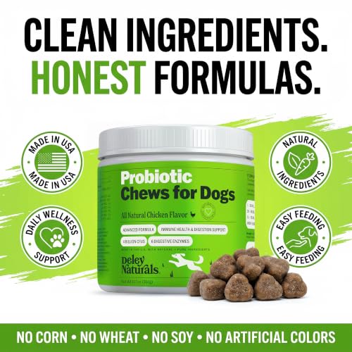 Dog Probiotic Chews (Probiotics - 120 Soft Chews)