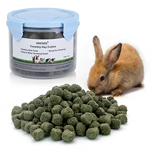 Timothy Hay Cubes 10 oz with Small Size (10 Ounce (Pack of 1))