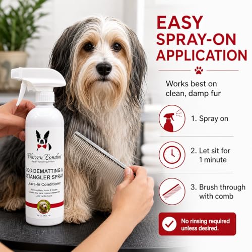 Dog Dematting & Detangling Spray