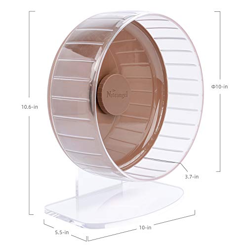 Super Silent Hamster Exercise Wheels (Medium / Brown)
