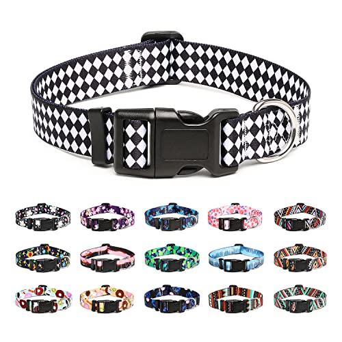 Adjustable Dog Collar (Medium / Rhomb)