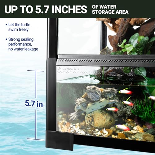 Large Tall Glass Reptile Tank 36"x18"x36" (36x18x36 inch)