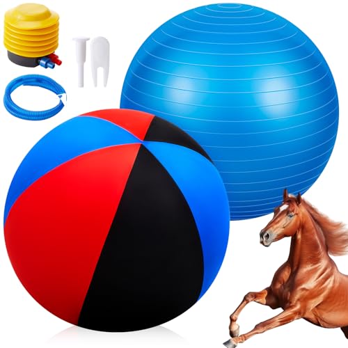 Giant 30 Inch Herding Balls with Ball Cover (Blue / 30 Inch / Cute)