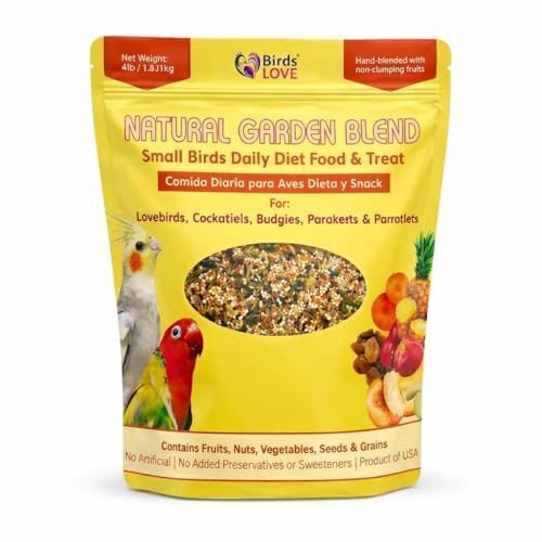 Natural Garden Blend Bird Food for Small Birds (4 Pound (Pack of 1))