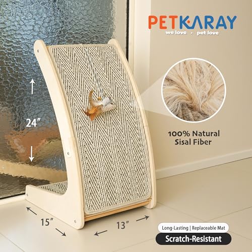 Cat Scratcher (Chevron / Curved)