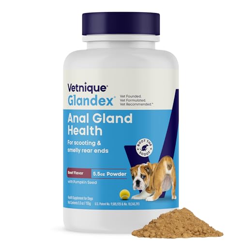Glandex for Dogs Anal Gland Powder (5.5 oz)