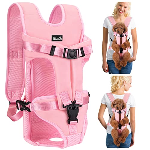 Dog Backpack Carrier (Pink)
