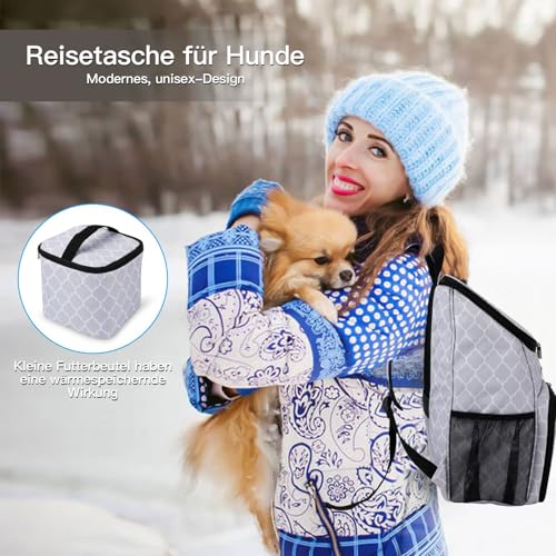 Dog Travel Bag (DLWhite-A)