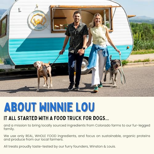 Winnie Lou Elk Jerky Dog Treats (2.5 Ounce (Pack of 1))