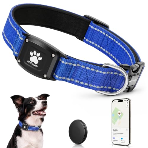 GPS Dog Collar with Tracker (Blue / XS(10.5''-13.5''))