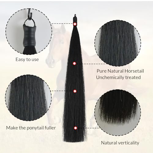 28 30 IN Long 1 (1/2 LB Jet Black - Braided Loop)