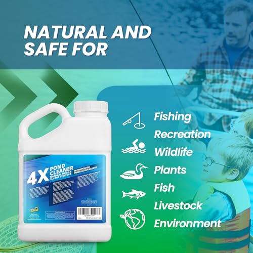 4X Pond Cleaner (1 Gallon)