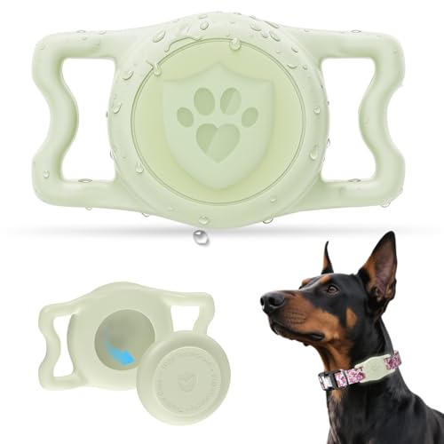IP68 Waterproof AirTag Holder for Dog Collar (Luminous)