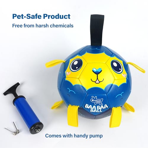 7.5" Jolly Soccer Ball for Dogs (Soccer Ball 7.5" (Ocean) / Mini 7.5")