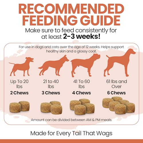 Omega 3 Fish Oil for Dogs (180 Chews)