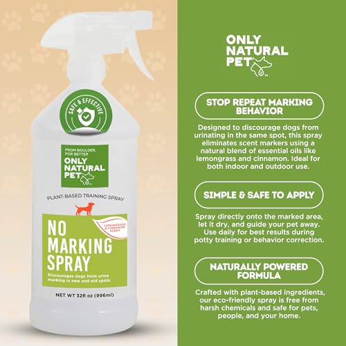 No Marking Spray & Deterrent for Dogs (32 Fl Oz (Pack of 1))