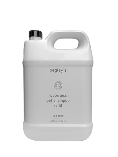 Begley’s No Rinse Waterless Pet Shampoo (64 Fl Oz (Pack of 1) / Tee Tree)