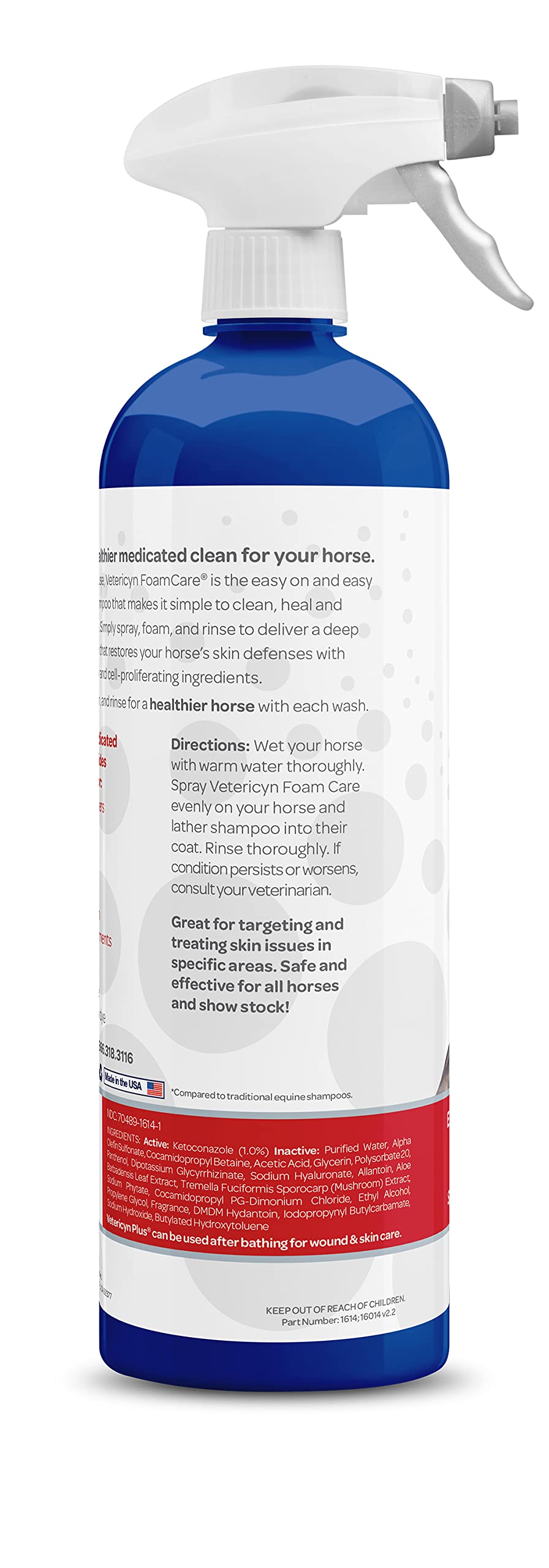 FoamCare Medicated Horse Shampoo (Medicated Shampoo)
