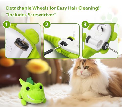 Interactive Cat Toys for Indoor Cats (Green)