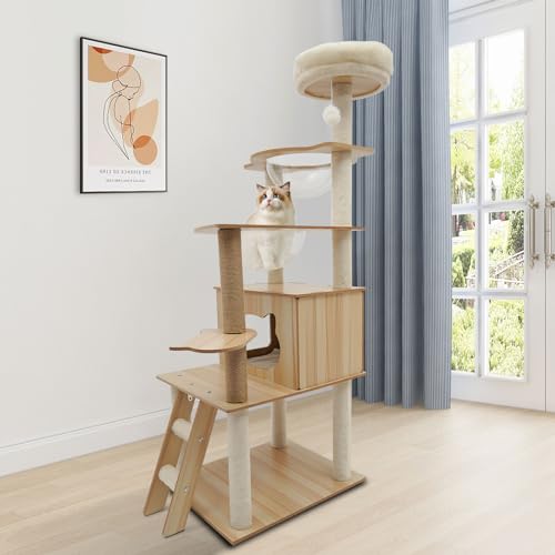 Wood Cat Tree