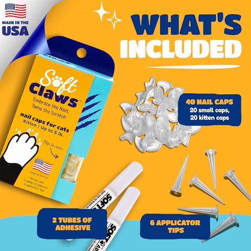 Nail Caps for Kitten (Clear / XS)