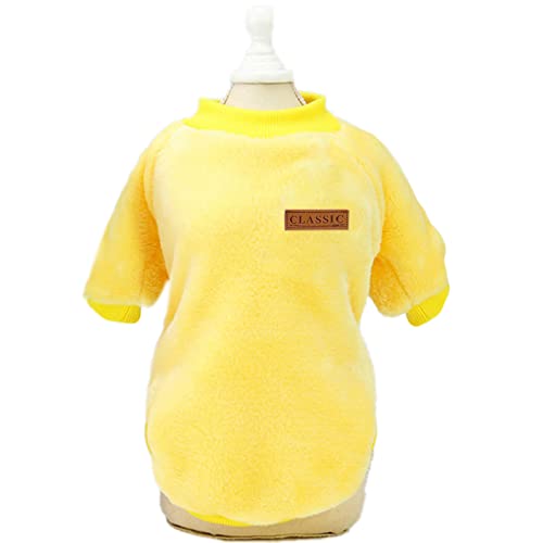 Dog Sweaters for Small Dogs (Z01-Yellow / Small)