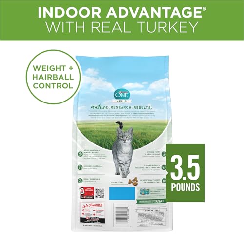 Natural Indoor Dry Cat Food (3.5 Pound (Pack of 1))