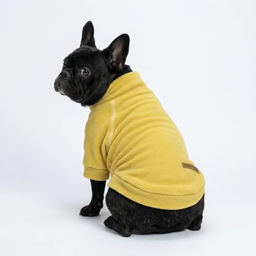 3 Pack Classic Fleece Dog Sweater (X-Large / Orange-Yellow-Coffee)